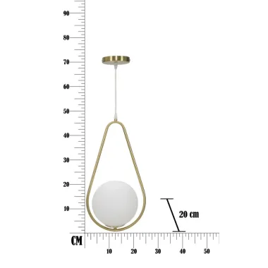 Lampa wisząca GLAMY DROP 24x20x47 cm